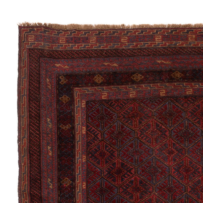 Kelim Afghan Teppich 200x264cm - rot