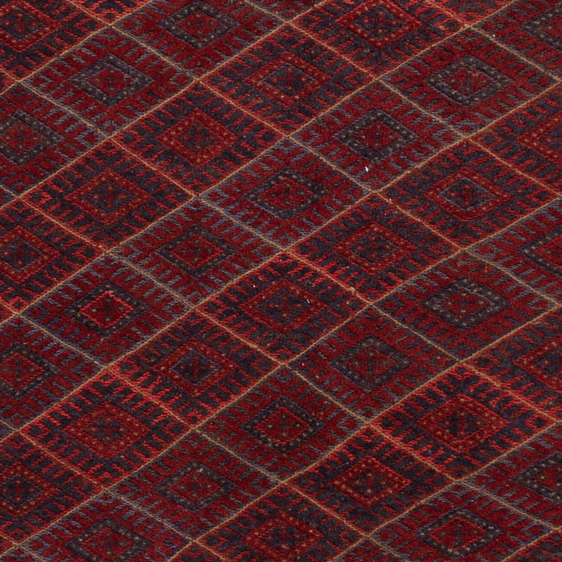 Kelim Afghan Teppich 195x279cm - rot