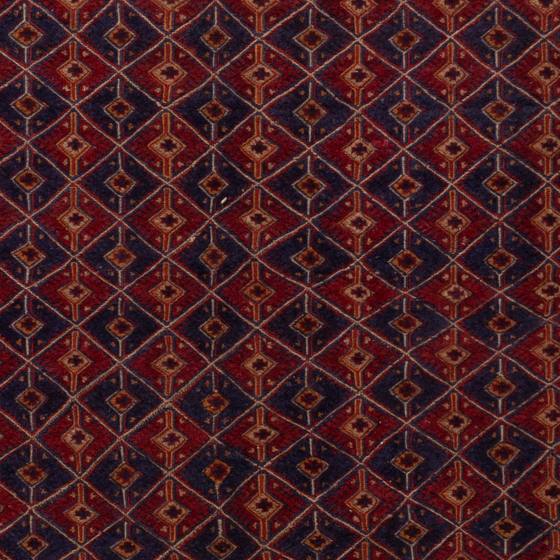 Kelim Afghan Teppich 209x265cm - rot