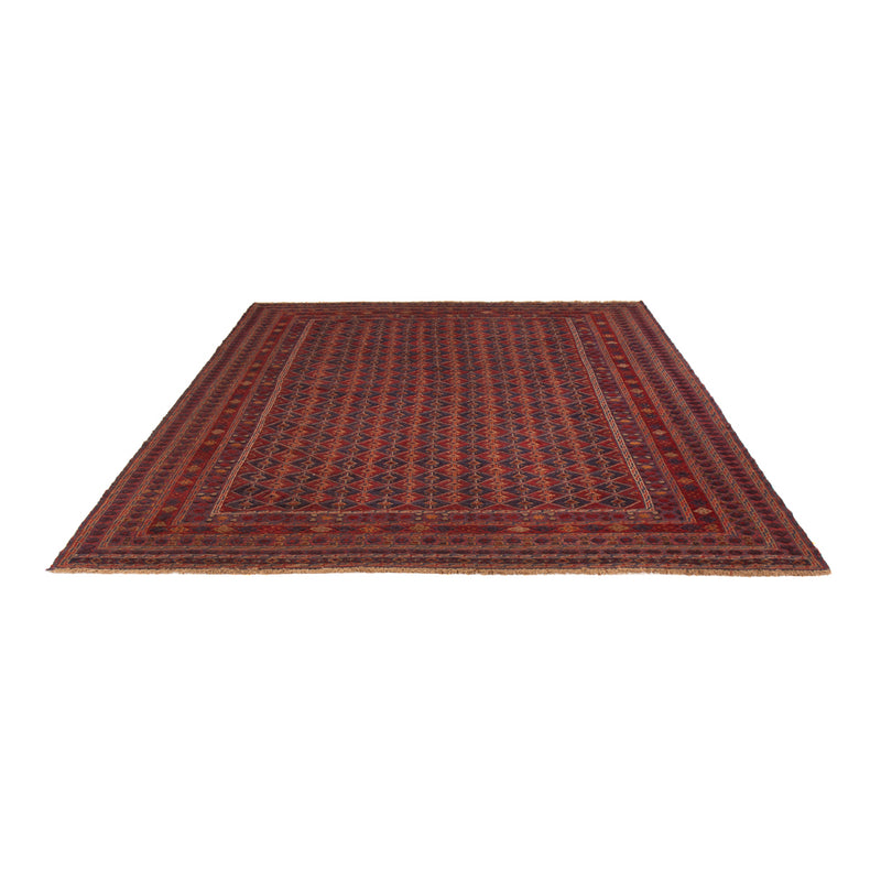 Kelim Afghan Teppich 209x265cm - rot