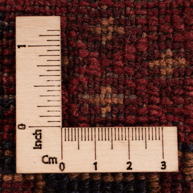 Kelim Afghan Teppich 209x265cm - rot