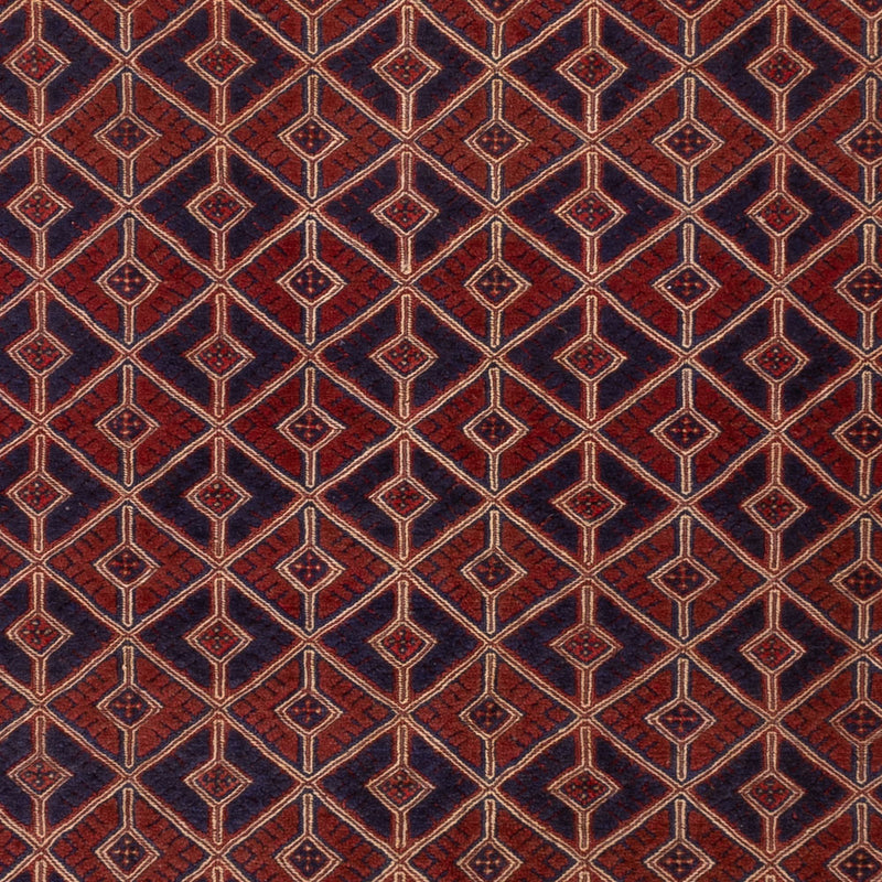 Kelim Afghan Teppich 201x283cm - rot