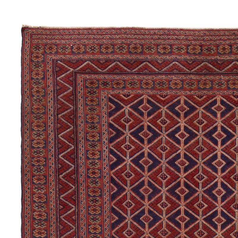 Kelim Afghan Teppich 201x283cm - rot