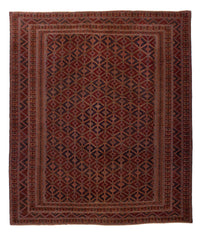 Kelim Afghan Teppich 206x245cm - rot – product image
