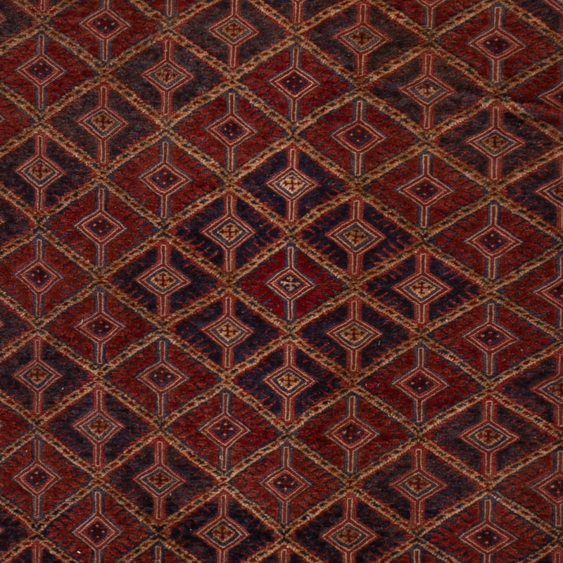Kelim Afghan Teppich 206x245cm - rot