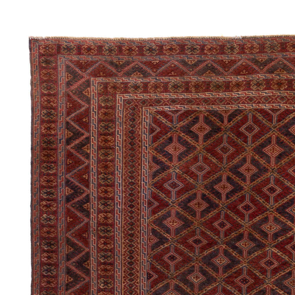Kelim Afghan Teppich 206x245cm - rot