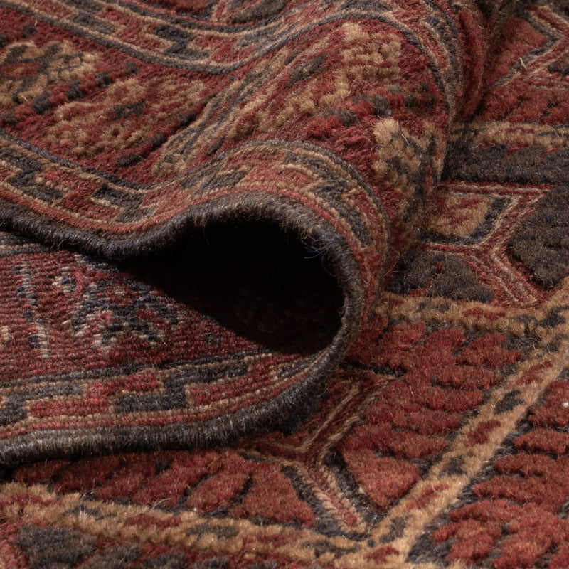 Kelim Afghan Teppich 206x245cm - rot