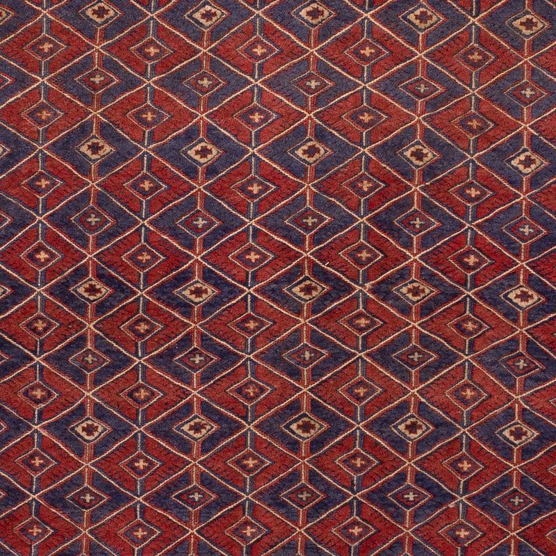 Kelim Afghan Teppich 198x280cm - rot