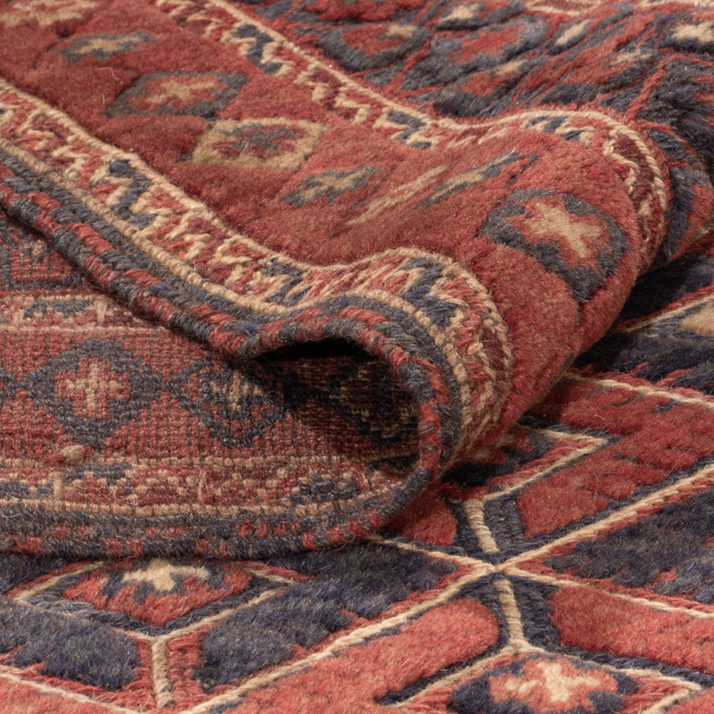 Kelim Afghan Teppich 198x280cm - rot