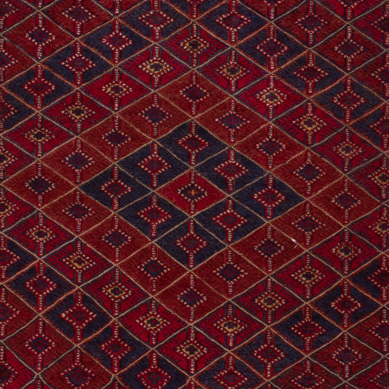 Kelim Afghan Teppich 200x314cm - rot
