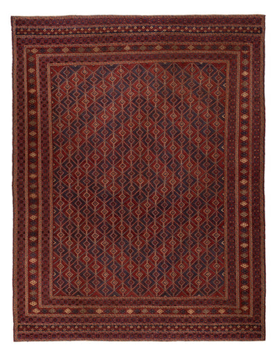 Kelim Afghan Teppich 210x282cm - rot