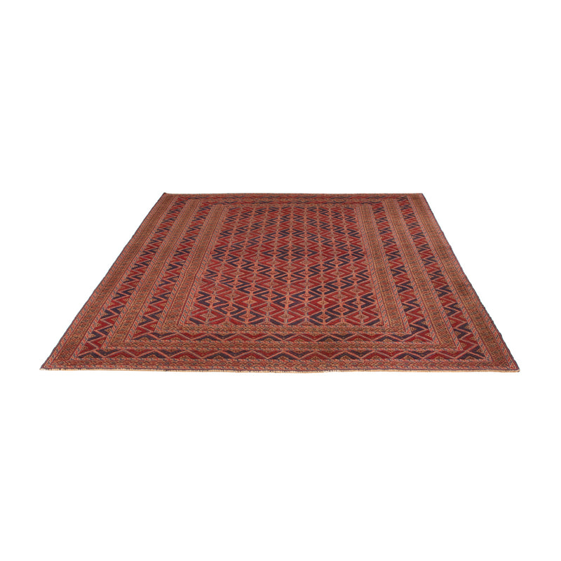 Kelim Afghan Teppich 203x264cm - rot