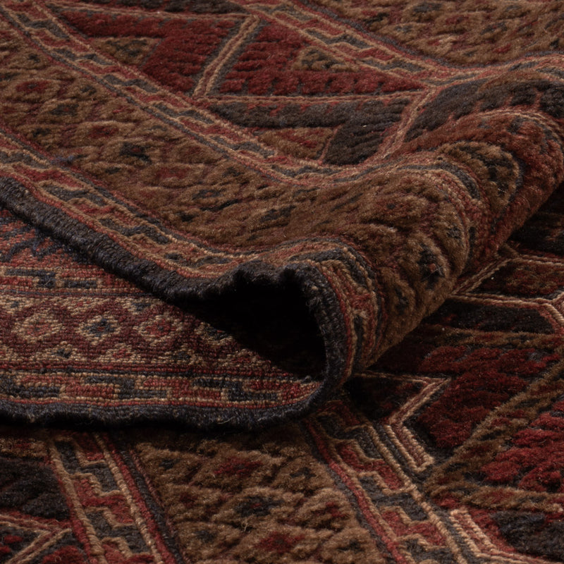 Kelim Afghan Teppich 199x239cm - rot