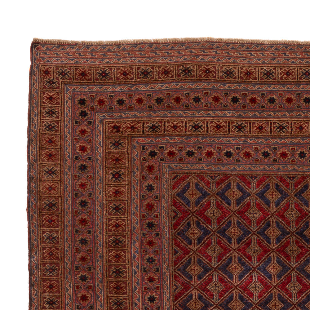 Kelim Afghan Teppich 202x272cm - rot