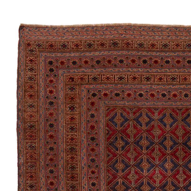 Kelim Afghan Teppich 202x272cm - rot