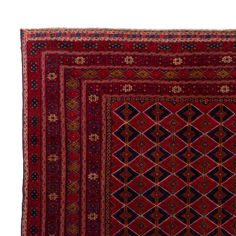 Kelim Afghan Teppich 201x277cm - rot