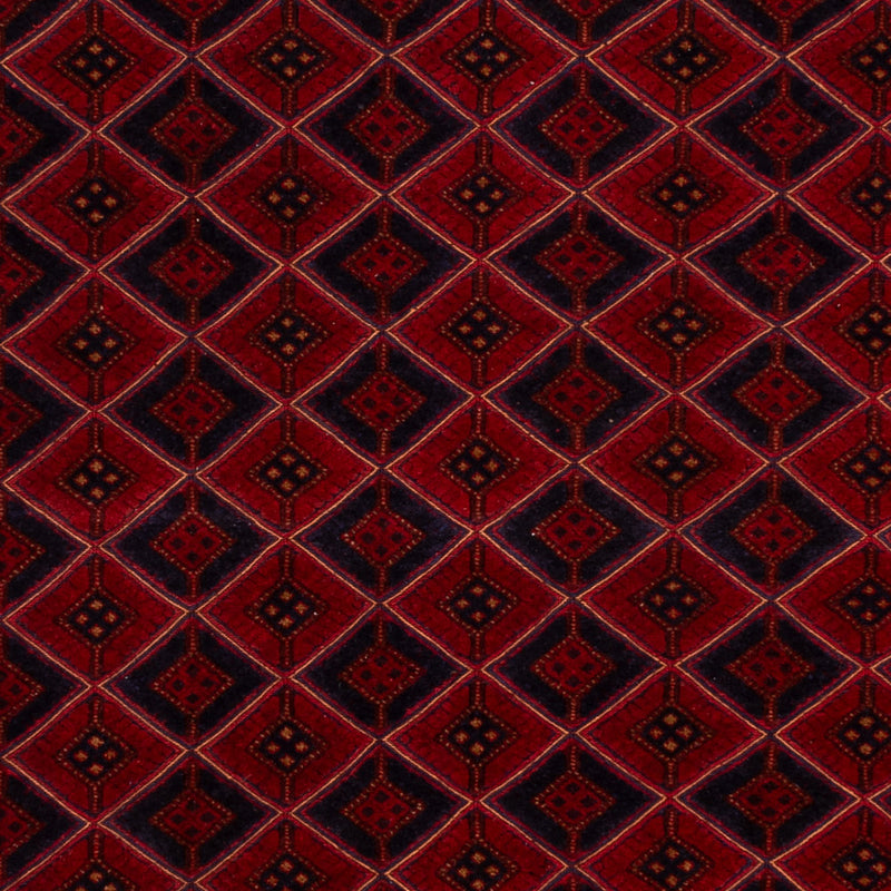 Kelim Afghan Teppich 200x273cm - rot