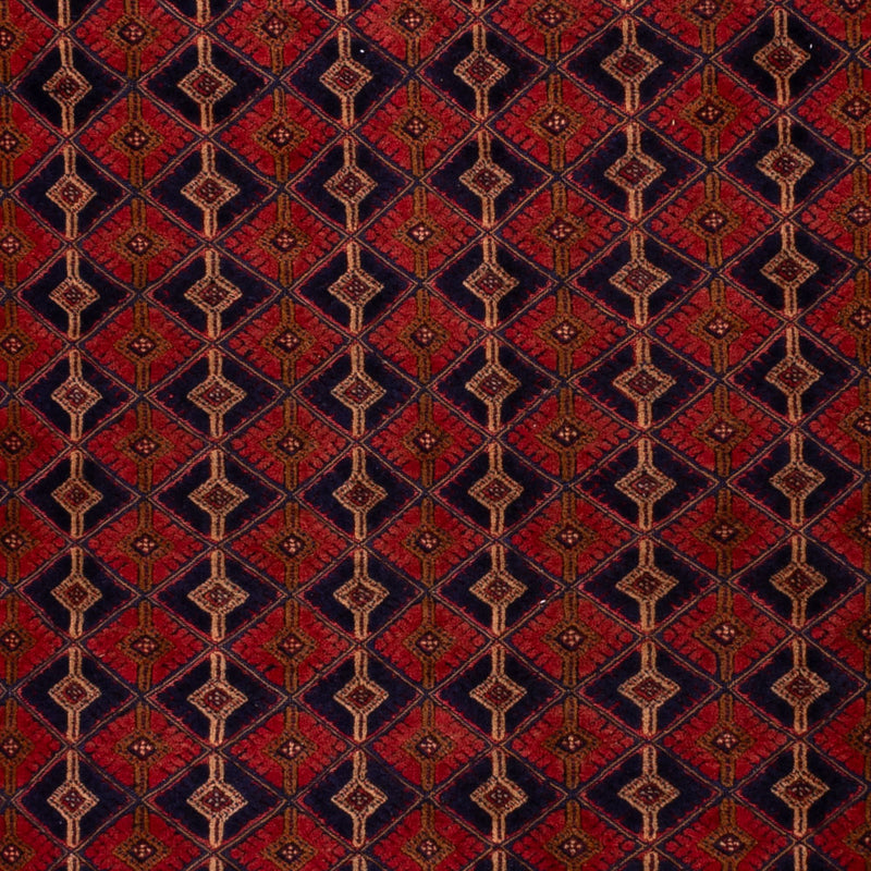 Kelim Afghan Teppich 197x274cm - rot