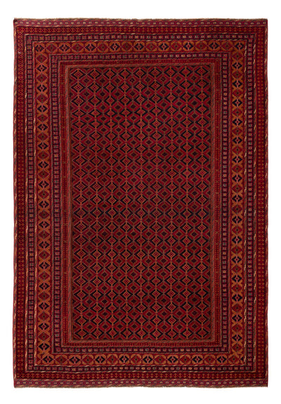 Kelim Afghan Teppich 201x291cm - rot