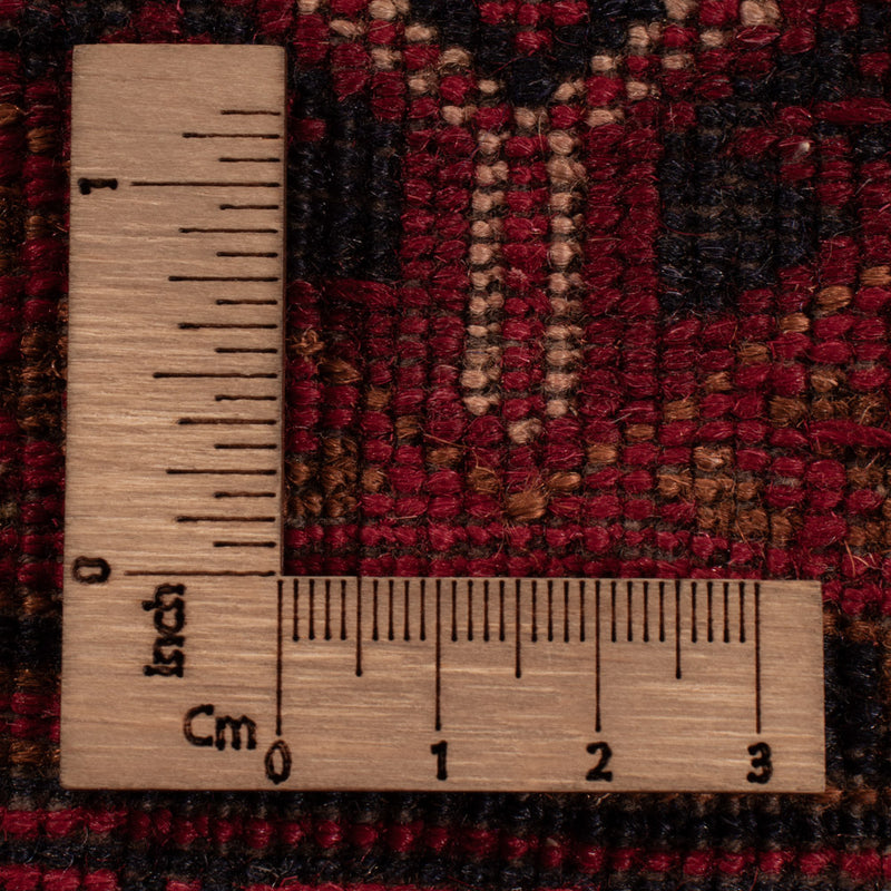 Kelim Afghan Teppich 201x291cm - rot