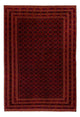 Kelim Afghan Teppich 210x301cm - rot