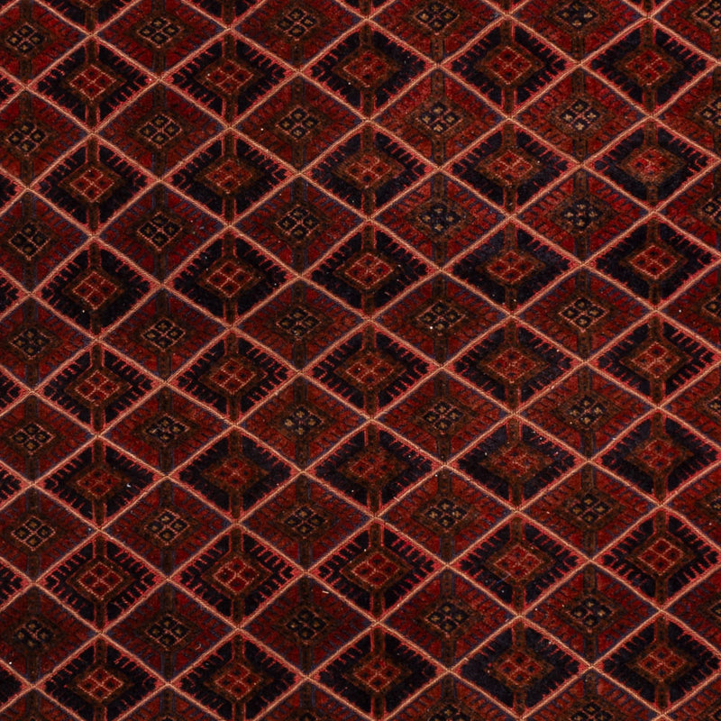 Kelim Afghan Teppich 210x286cm - rot
