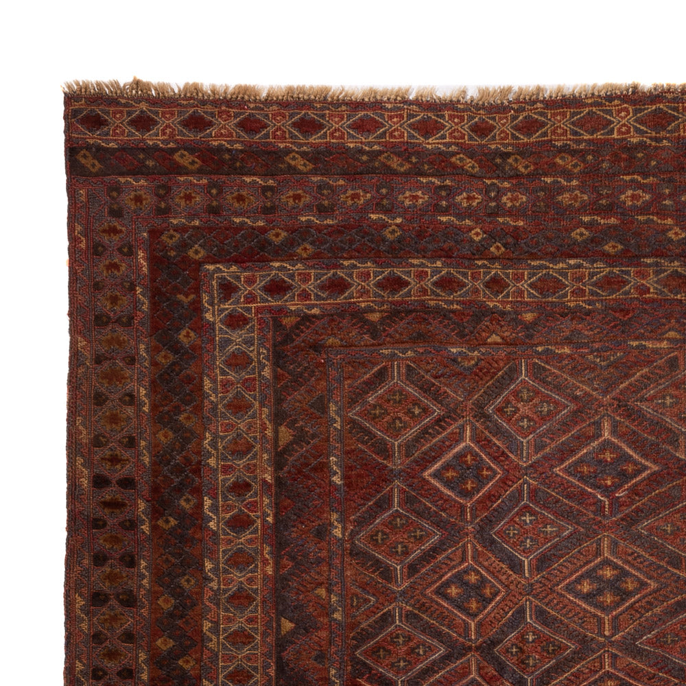 Kelim Afghan Teppich 199x278cm - rot