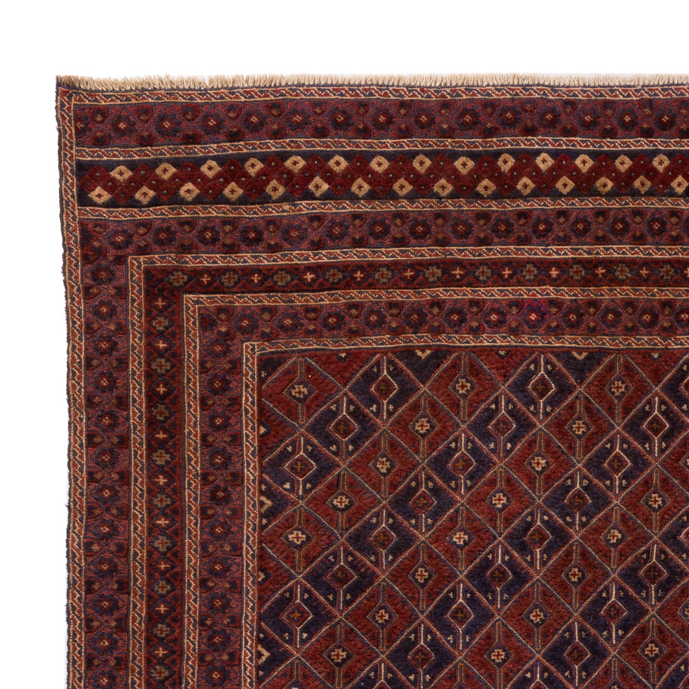 Kelim Afghan Teppich 194x287cm - rot
