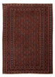 Kelim Afghan Teppich 198x281cm - rot