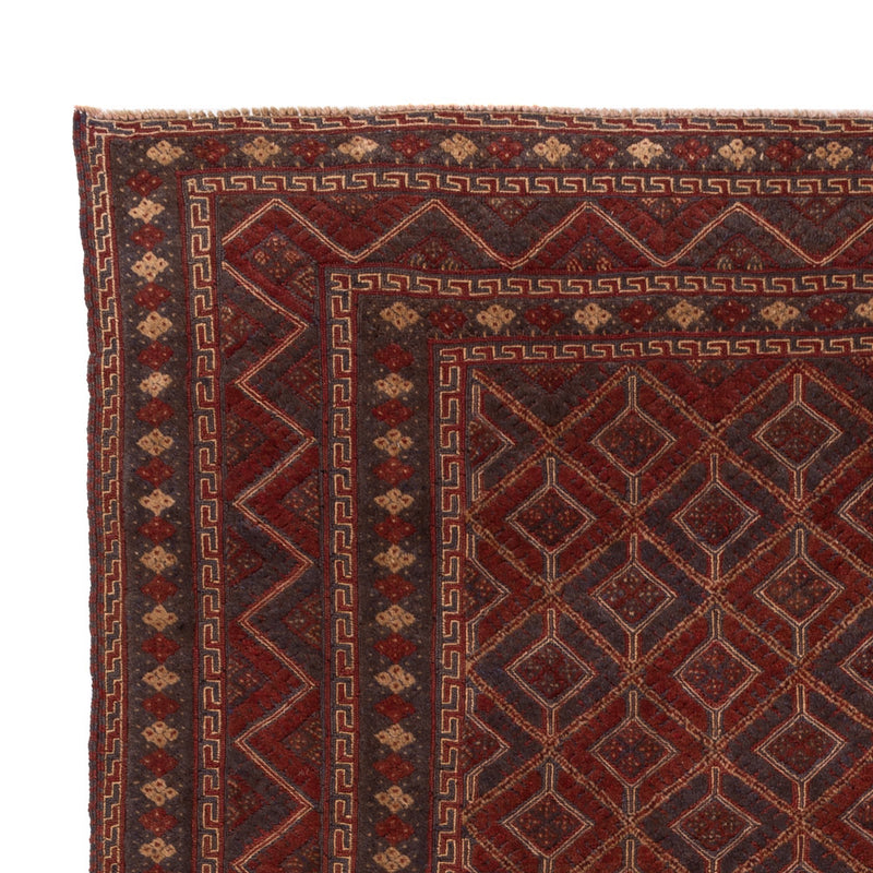 Kelim Afghan Teppich 198x281cm - rot