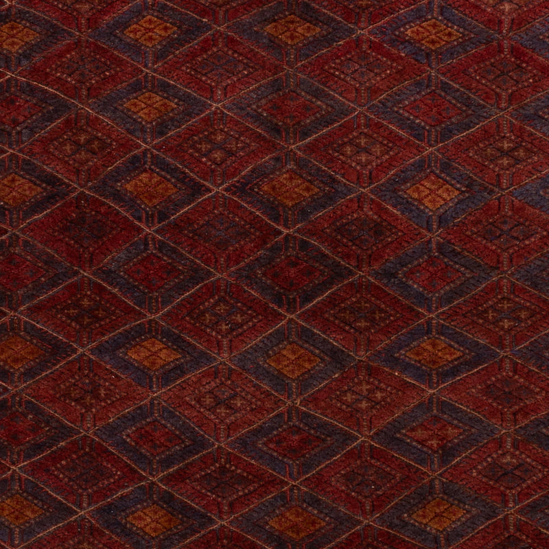 Kelim Afghan Teppich 204x269cm - rot