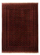 Kelim Afghan Teppich 209x289cm - rot