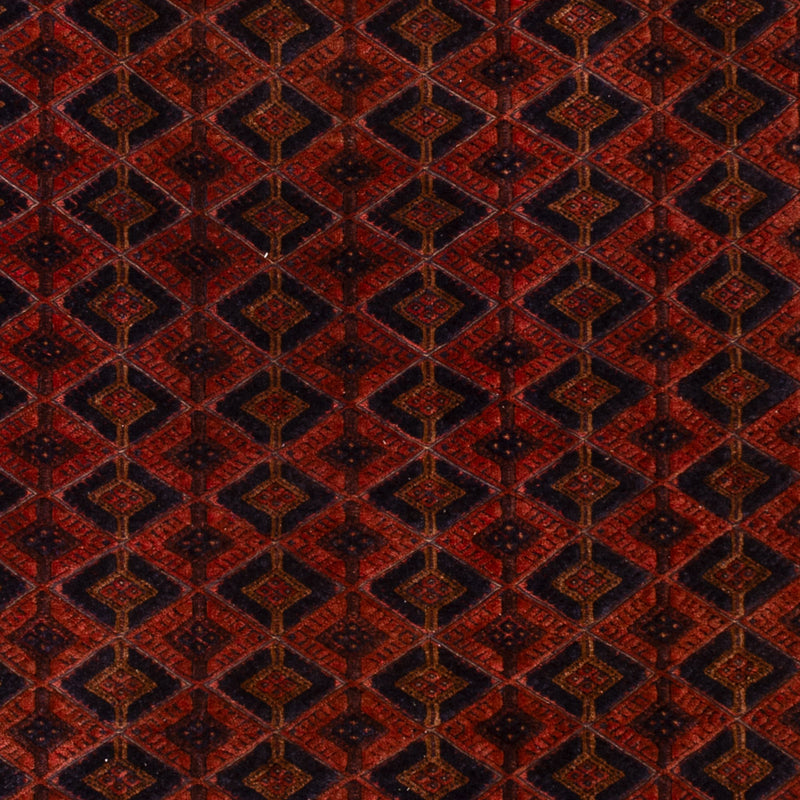 Kelim Afghan Teppich 209x289cm - rot
