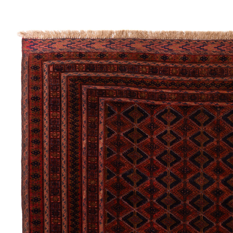 Kelim Afghan Teppich 209x289cm - rot