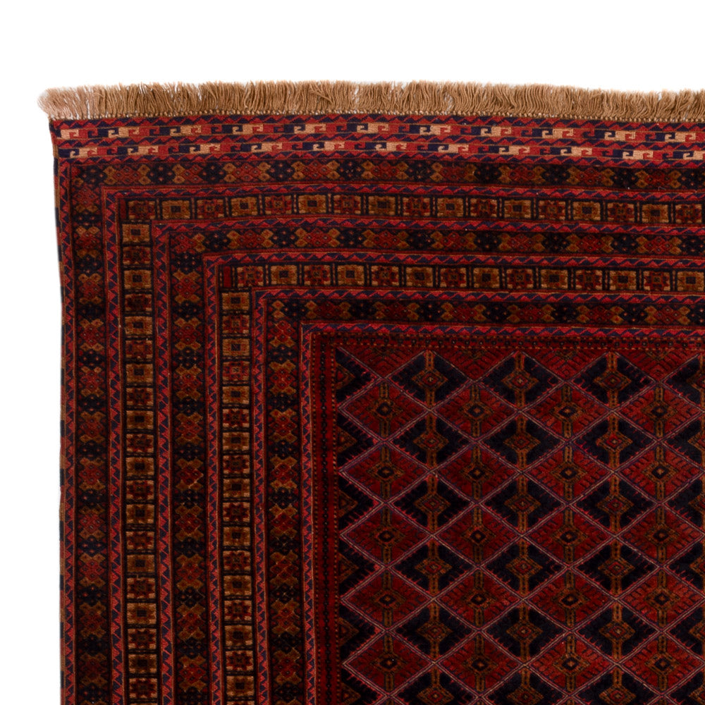 Kelim Afghan Teppich 199x276cm - rot