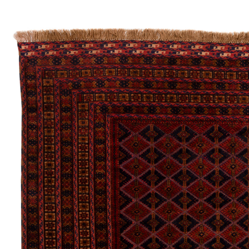 Kelim Afghan Teppich 199x276cm - rot