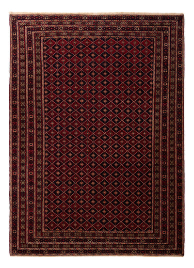 Kelim Afghan Teppich 200x285cm - rot