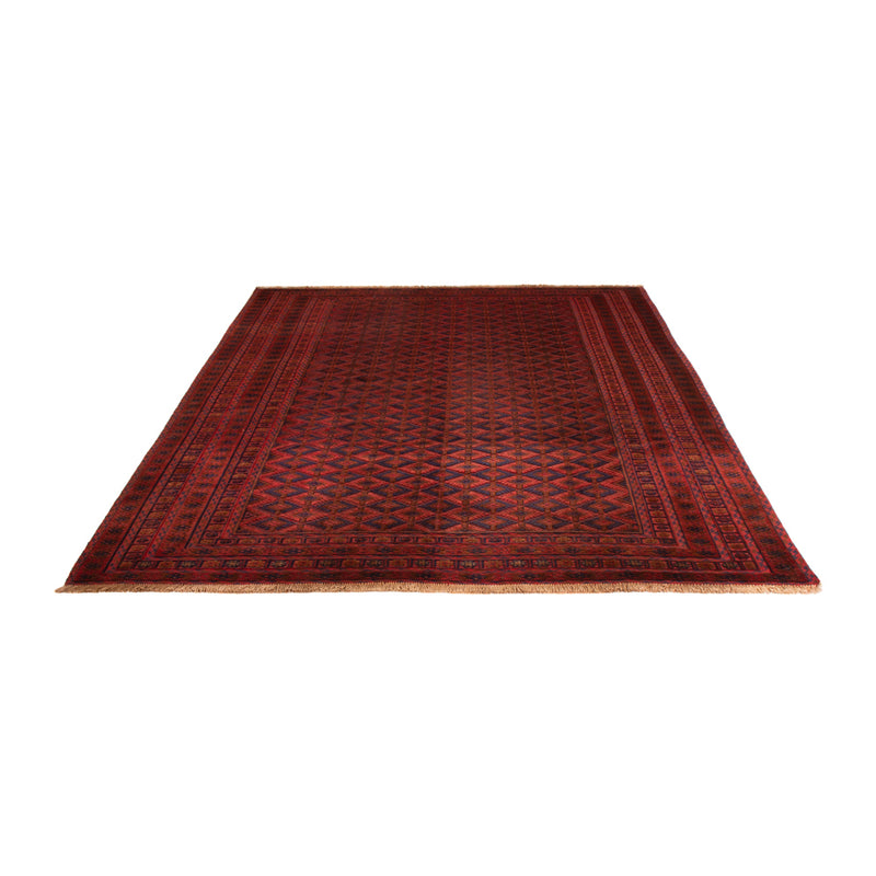 Kelim Afghan Teppich 200x292cm - rot