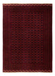 Kelim Afghan Teppich 210x291cm - rot