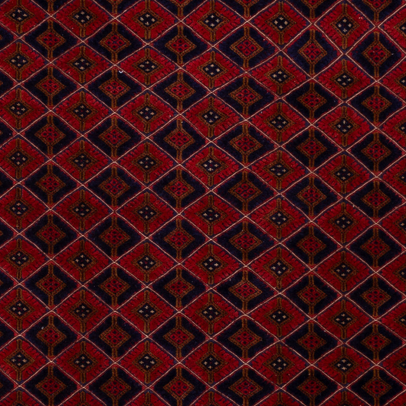 Kelim Afghan Teppich 210x291cm - rot