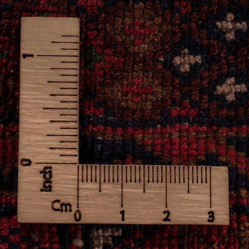 Kelim Afghan Teppich 210x291cm - rot