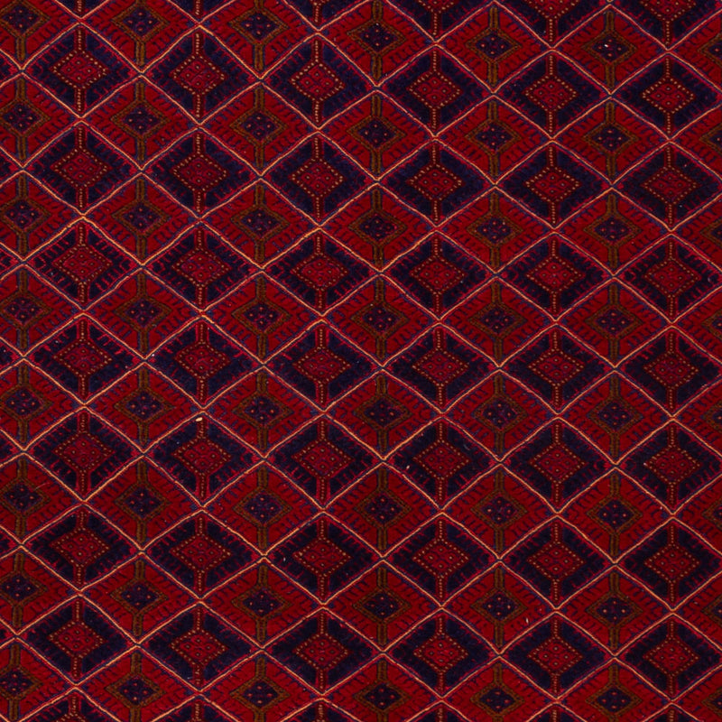 Kelim Afghan Teppich 201x303cm - rot