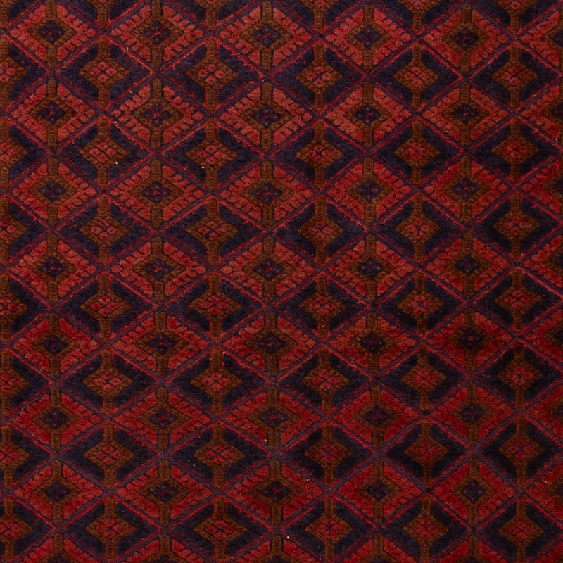 Kelim Afghan Teppich 196x236cm - rot