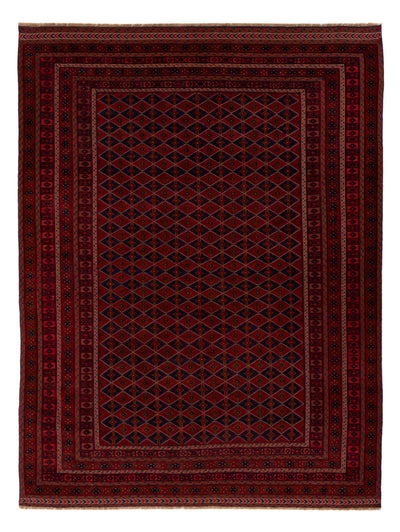 Kelim Afghan Teppich 202x277cm - rot