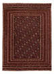 Kelim Afghan Teppich 198x270cm - rot