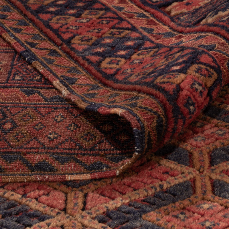 Kelim Afghan Teppich 205x295cm - rot