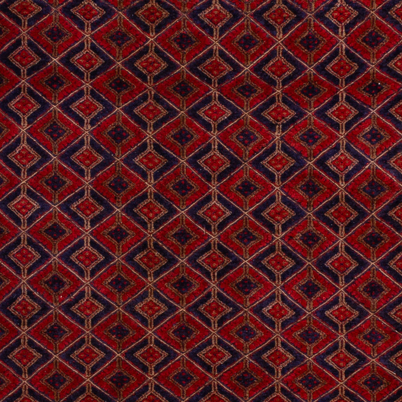 Kelim Afghan Teppich 212x267cm - rot