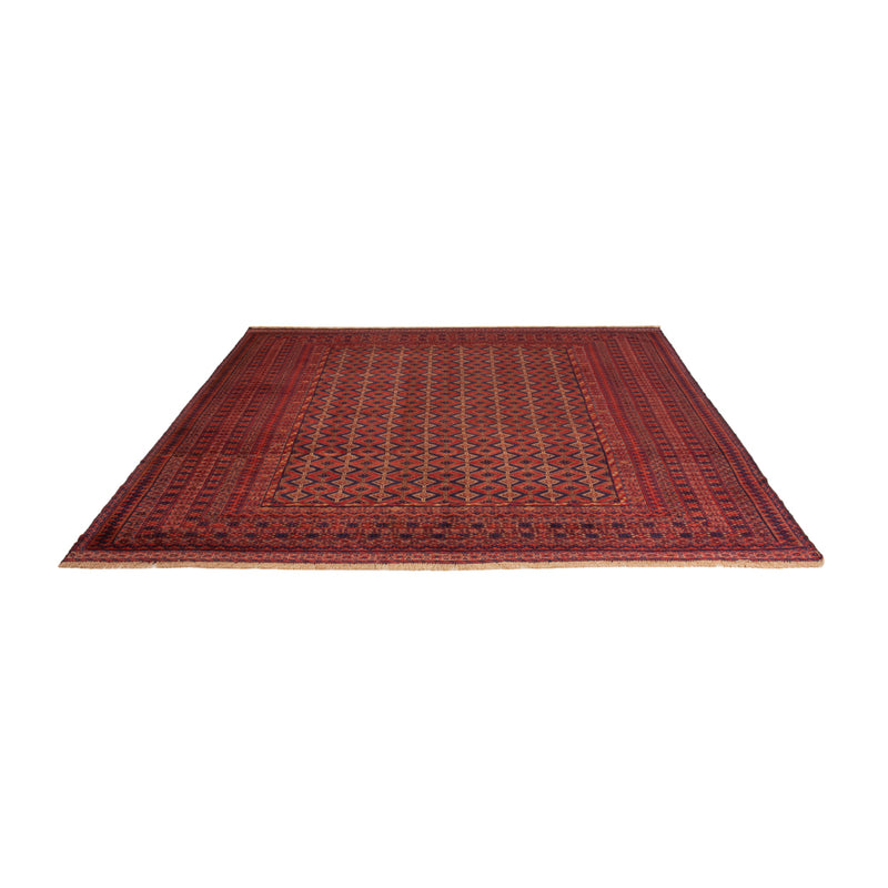 Kelim Afghan Teppich 228x270cm - rot