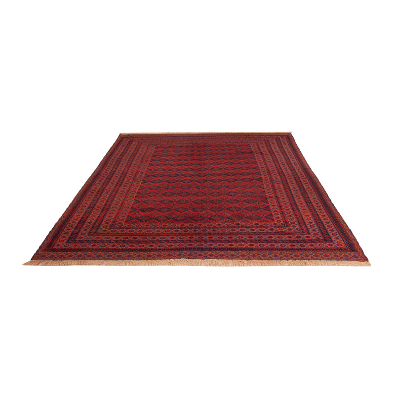 Kelim Afghan Teppich 214x275cm - rot