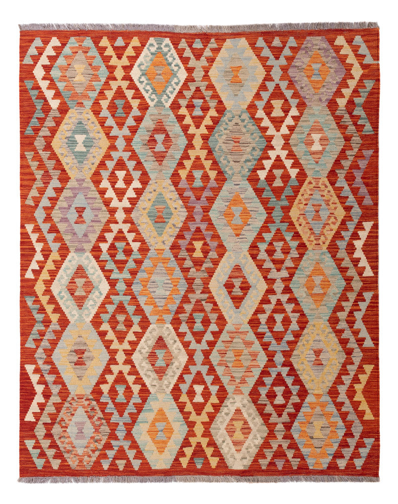 Kelim Maimene Teppich 153x194cm - bunt